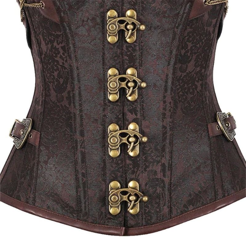 Corset Steampunk en Simili | Élégance Enchantée - The Steampunk Emporium