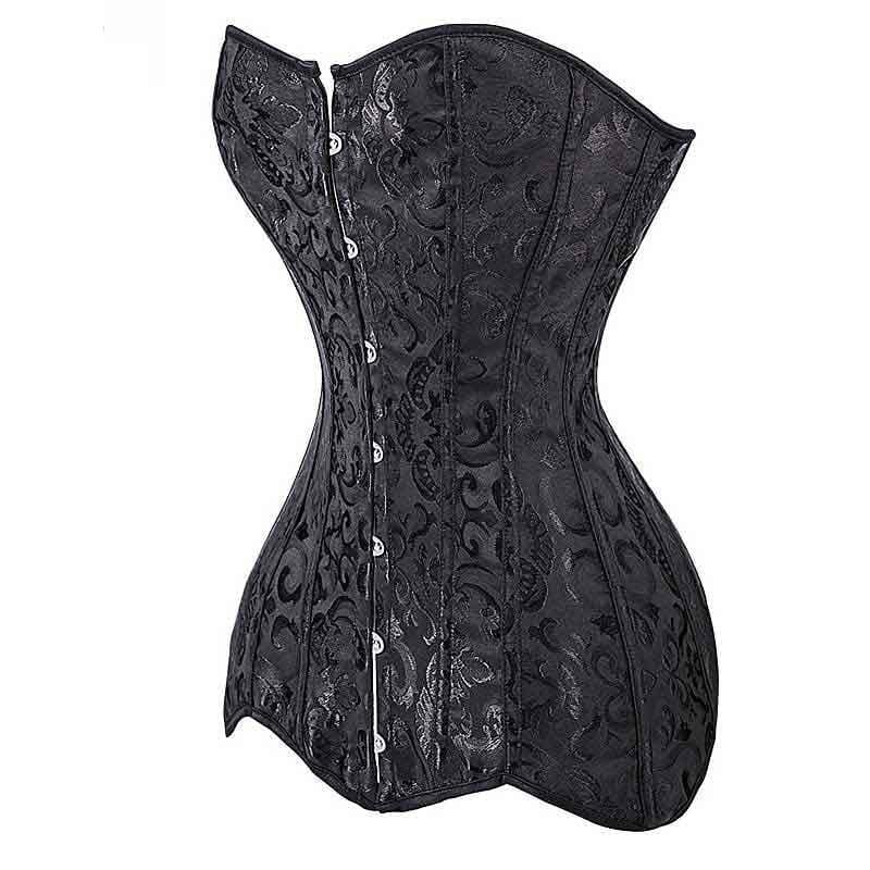 Corset Victorien Long | Élégance Impériale - The Steampunk Emporium