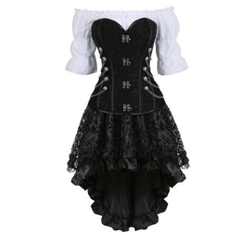 Costume Steampunk Corset | FashionSteam Dreamcoat - The Steampunk Emporium Noir / S