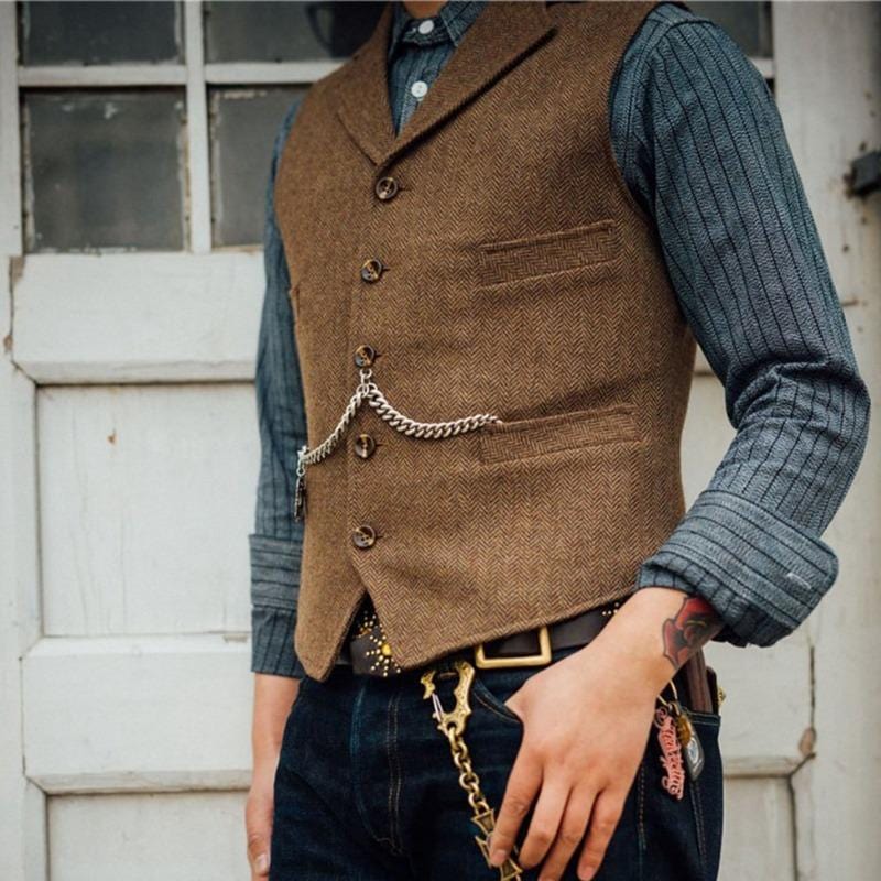 Gilet Steampunk Homme Sans Manche | SteampunkEssence - The Steampunk Emporium