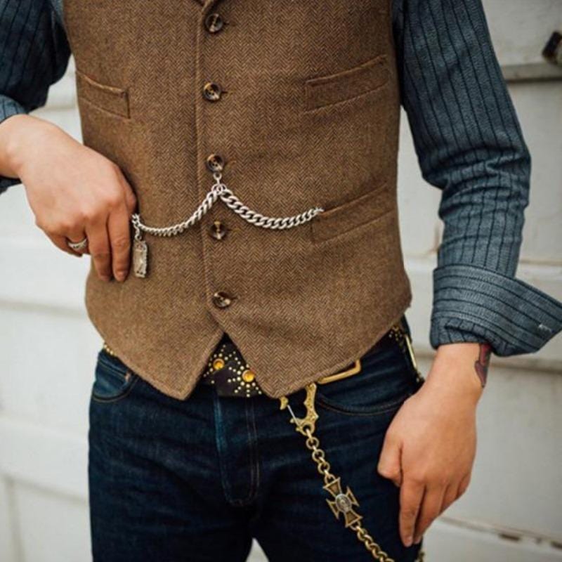 Gilet Steampunk Homme Sans Manche | SteampunkEssence - The Steampunk Emporium