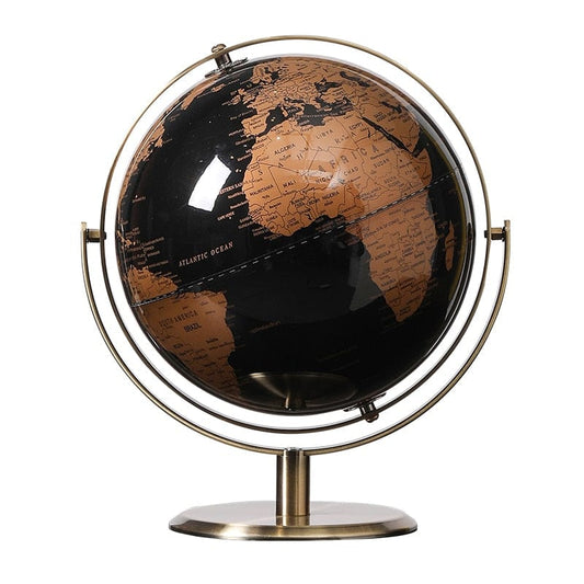 Globe Terrestre Steampunk | Lumin'Earth - The Steampunk Emporium Cuivre 24x27 cm