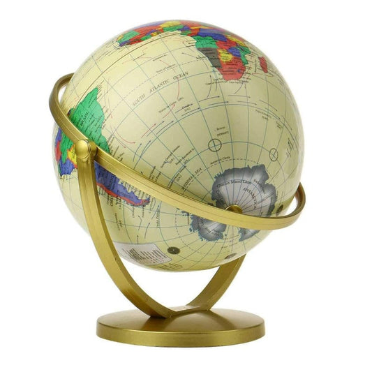 Globe Terrestre Tournant Sur Pied | GlobeVista - The Steampunk Emporium