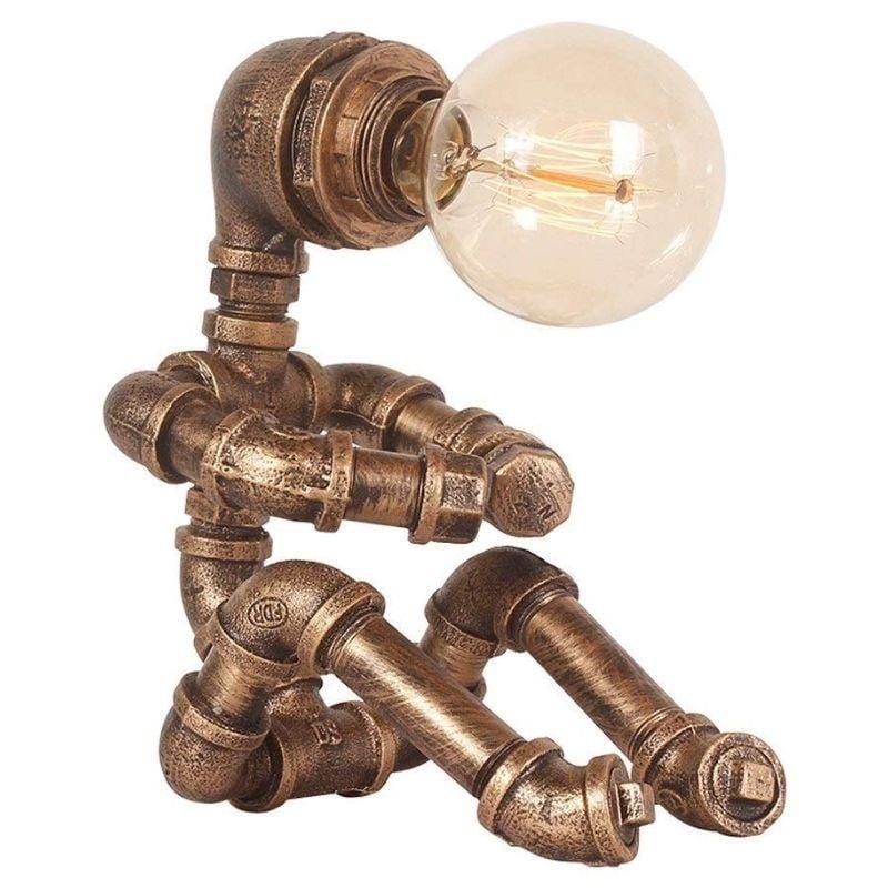 Lampe Steampunk Robot | Cybervision - The Steampunk Emporium G