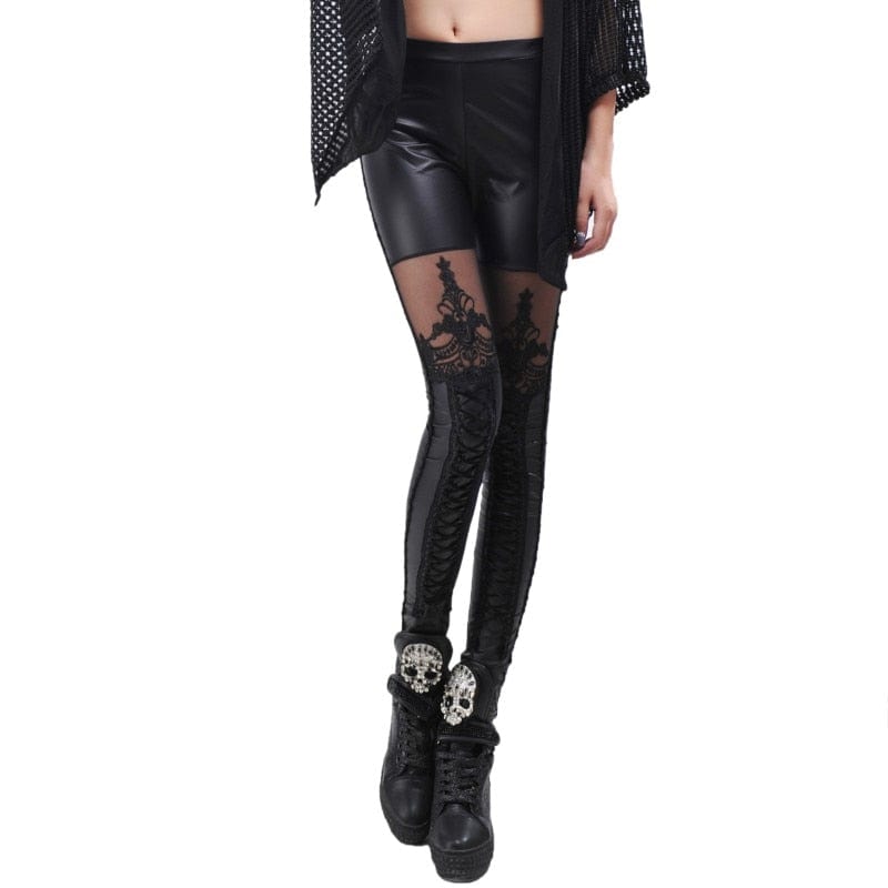 Legging Gothique Femme | ShadowFit - The Steampunk Emporium Unique