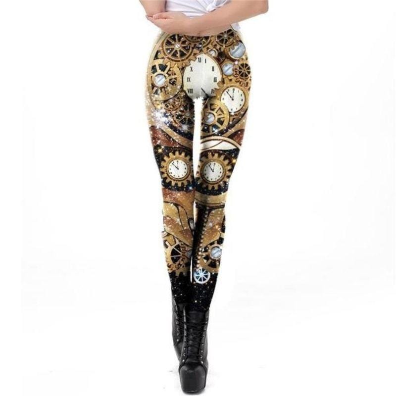 Legging Steampunk Horloge | ChronoGlam - The Steampunk Emporium