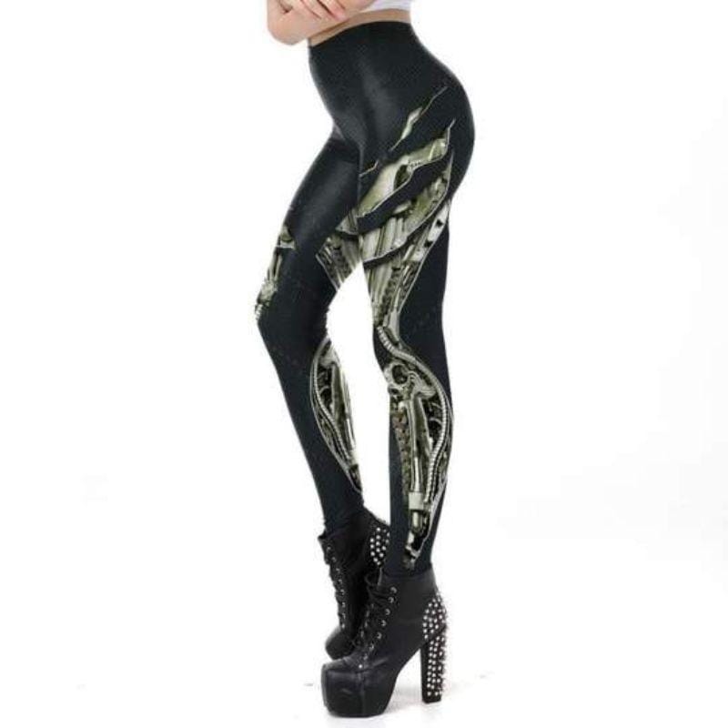 Legging Steampunk Noir | Nuit de l'Obsidienne - The Steampunk Emporium