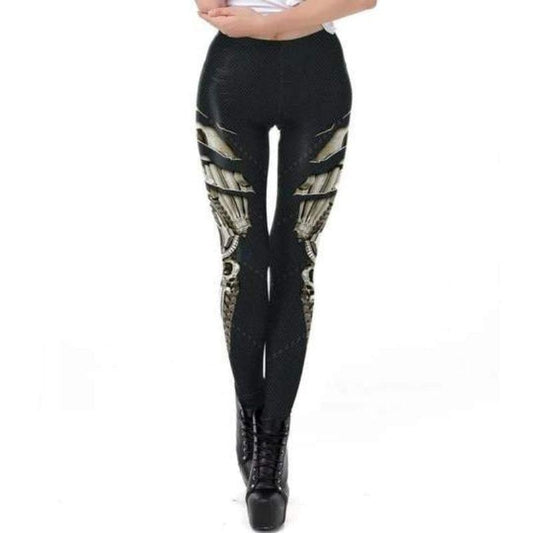 Legging Steampunk Noir | Nuit de l'Obsidienne - The Steampunk Emporium Noir / L