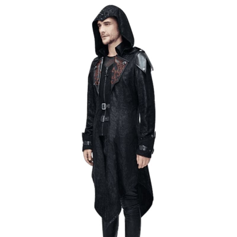 Long Manteau Homme Punk | RockChic - The Steampunk Emporium