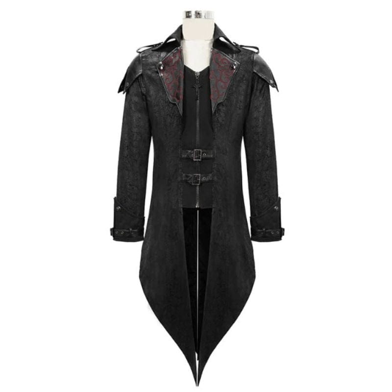 Long Manteau Homme Punk | RockChic - The Steampunk Emporium