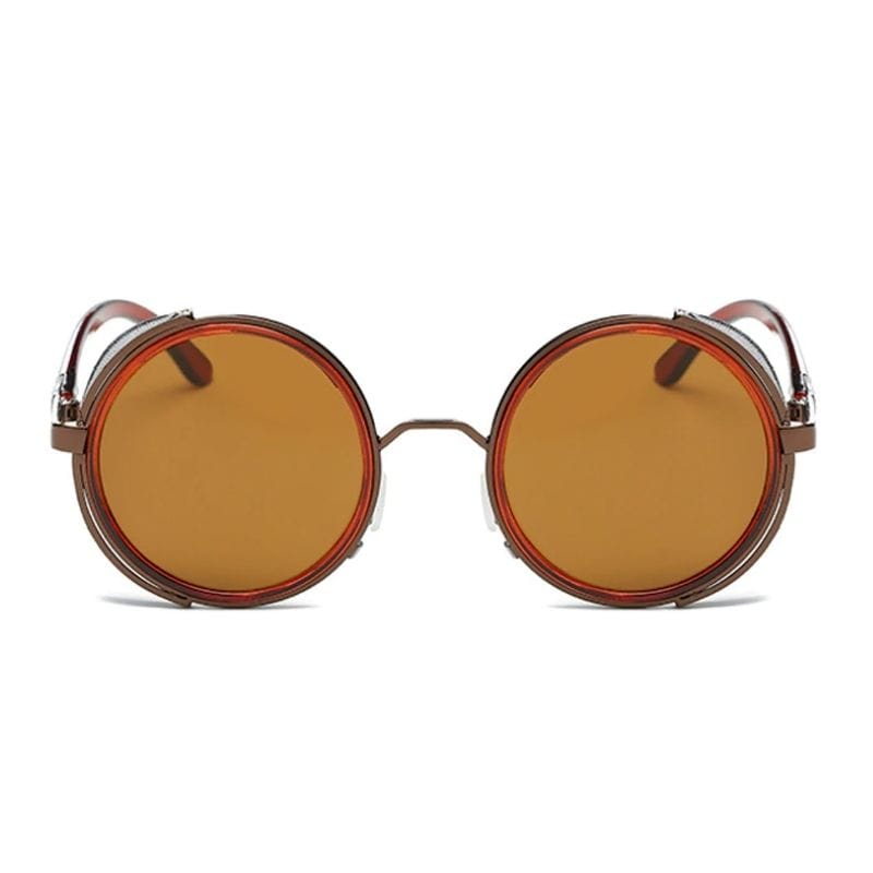 Lunettes de Soleil Rondes Rétros | SoleilPop - The Steampunk Emporium