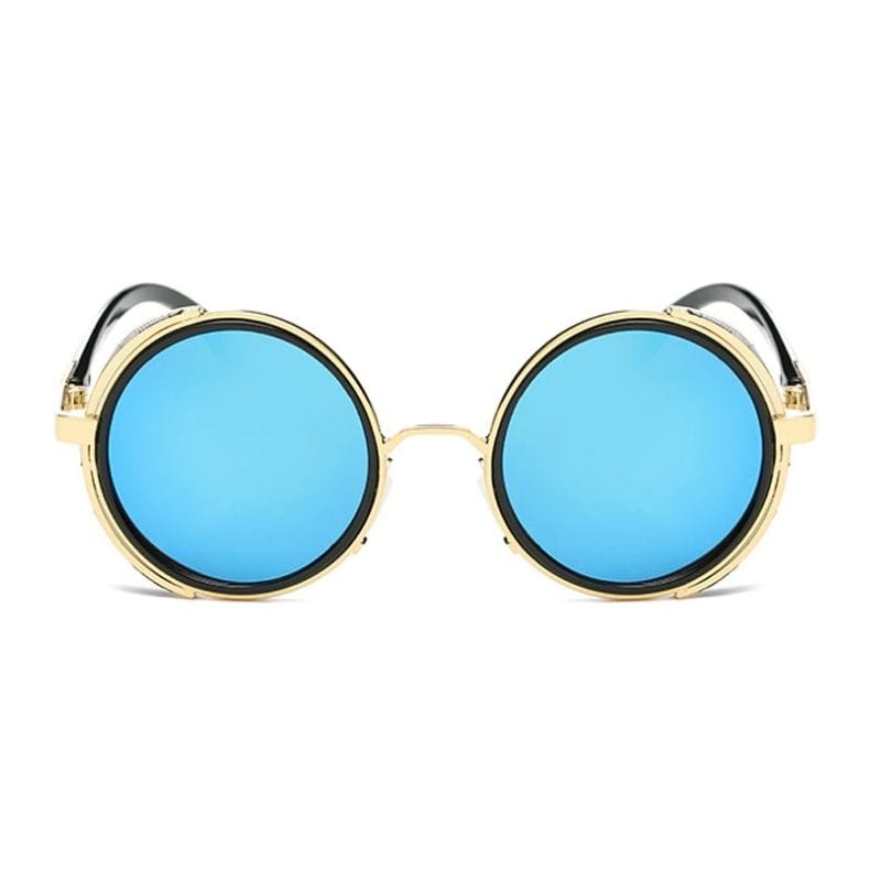 Lunettes de Soleil Rondes Rétros | SoleilPop - The Steampunk Emporium