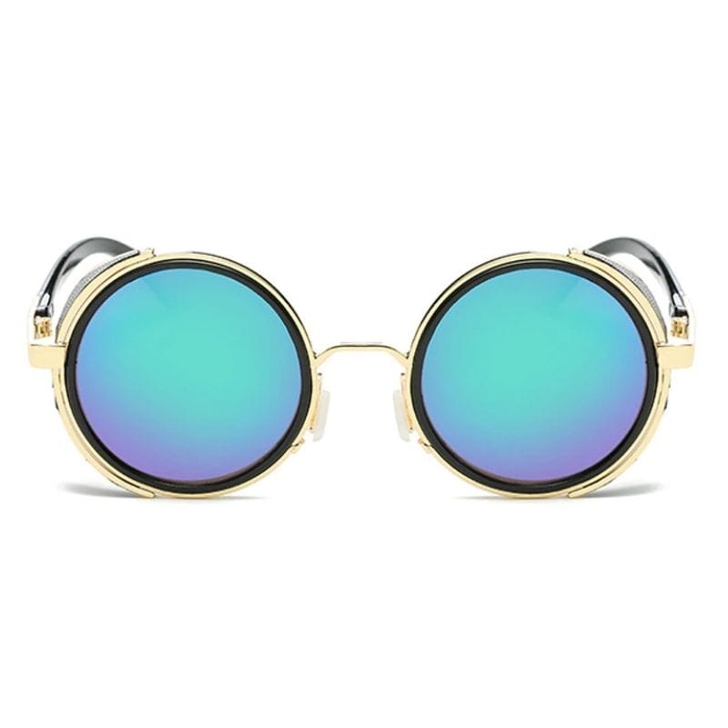 Lunettes de Soleil Rondes Rétros | SoleilPop - The Steampunk Emporium