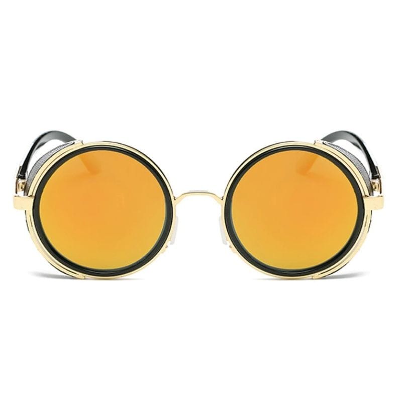 Lunettes de Soleil Rondes Rétros | SoleilPop - The Steampunk Emporium