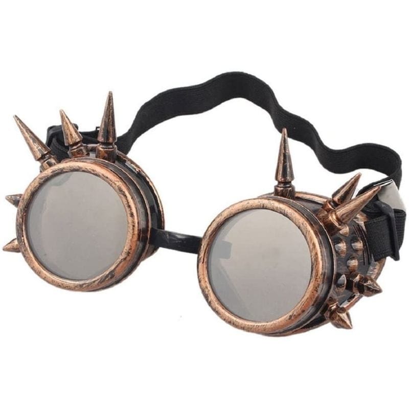 Lunettes Goggles Cyber Goth | VisionOpTech - The Steampunk Emporium Cuivre