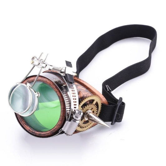 Lunettes Monocle Steampunk | Visionnaire Luxe - The Steampunk Emporium Verte