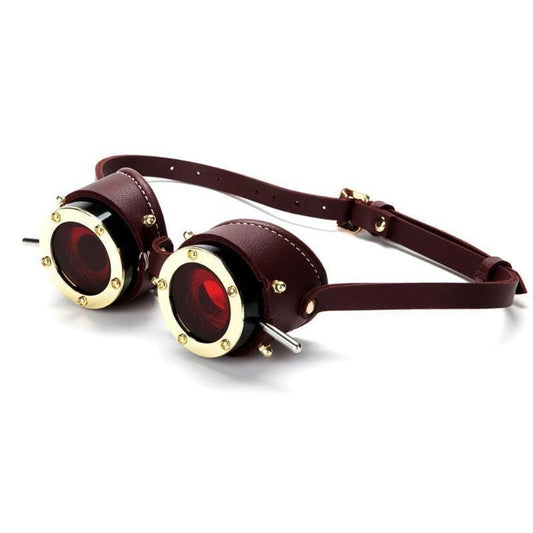 Lunettes Steampunk Goggles | Celestial  - The Steampunk Emporium Marron