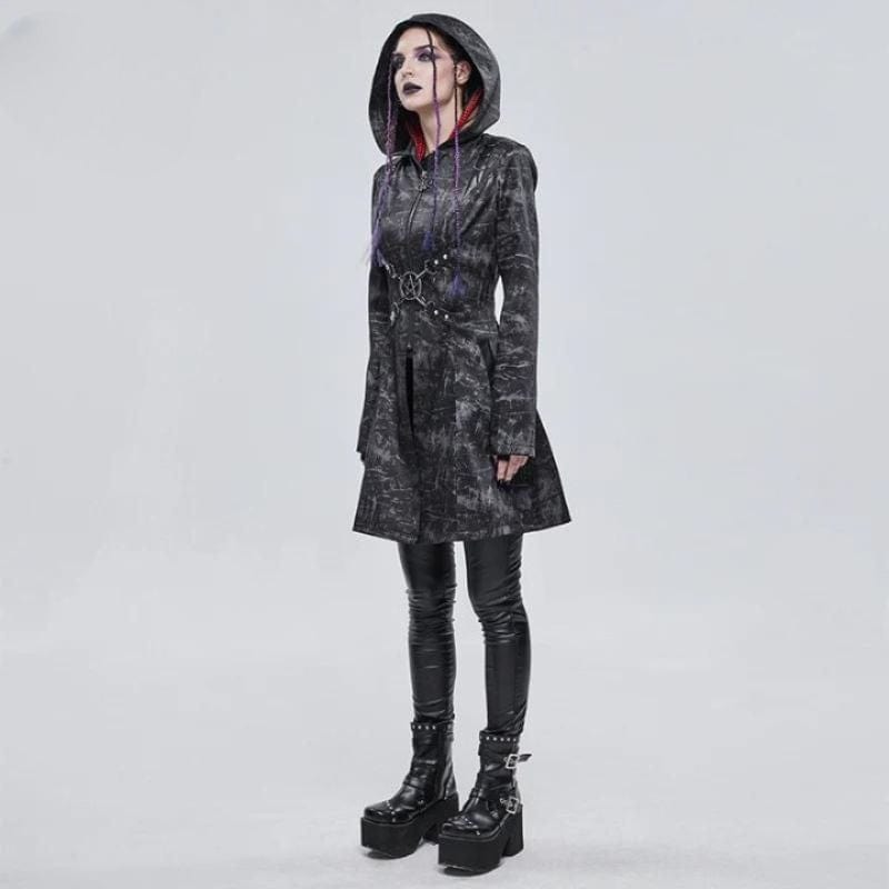 Manteau Femme Métal Rock Punk | Élégance xTreme - The Steampunk Emporium