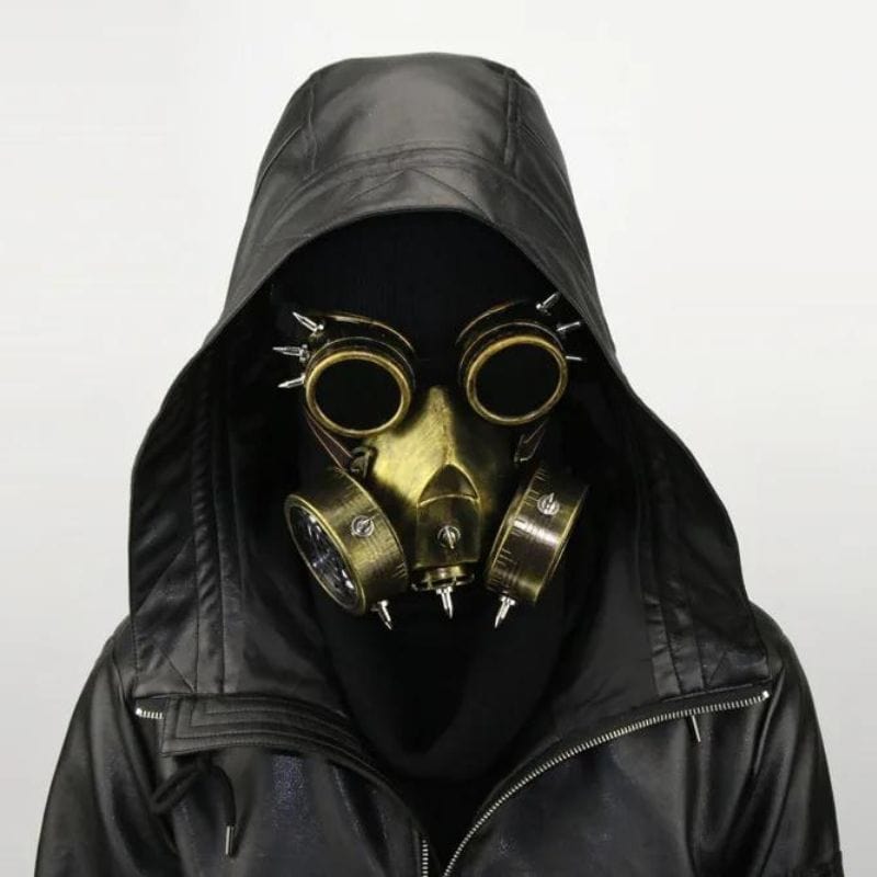 Masque à Gaz Steampunk | CyberPunk AirBloc - The Steampunk Emporium