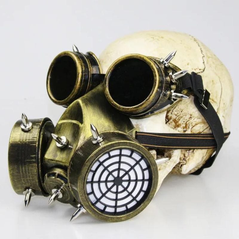 Masque à Gaz Steampunk | CyberPunk AirBloc - The Steampunk Emporium