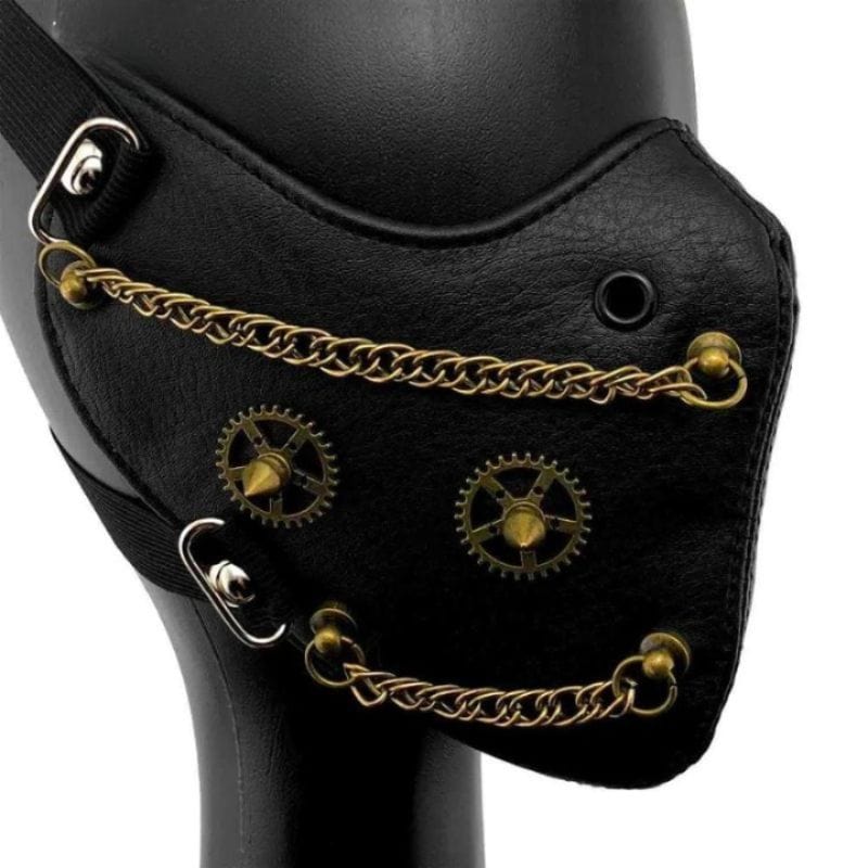 Masque Bouche Steampunk | TechnoGuard - The Steampunk Emporium Noir