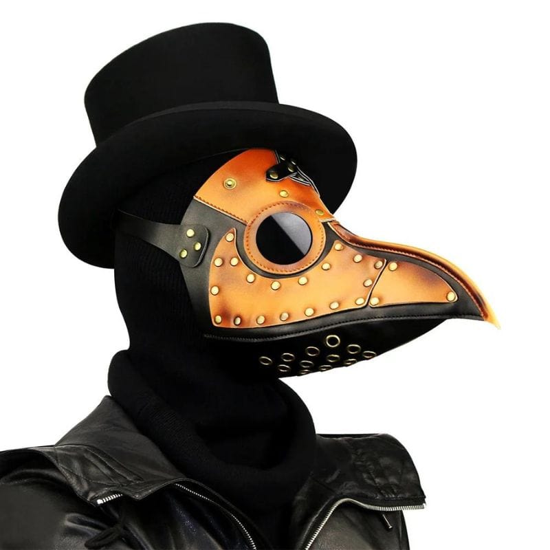 Masque Corbeau Peste | Miraculusfolia - The Steampunk Emporium Marron