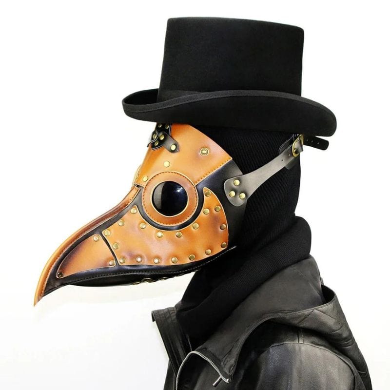 Masque Corbeau Peste | Miraculusfolia - The Steampunk Emporium Marron