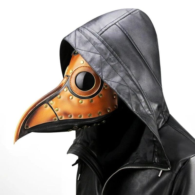 Masque Corbeau Peste | Miraculusfolia - The Steampunk Emporium Marron