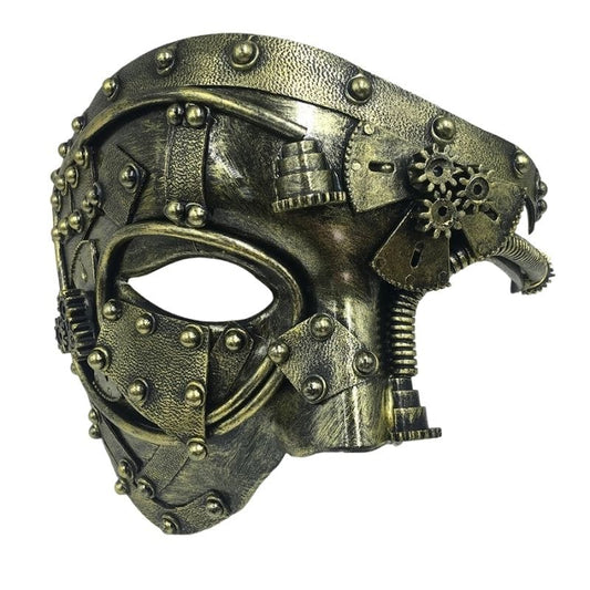 Masque Vénitien Steampunk | SteamElegance Beauty - The Steampunk Emporium Bronze