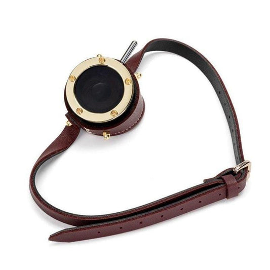 Monocle Steampunk en PU | VisionnairePunk - The Steampunk Emporium Marron