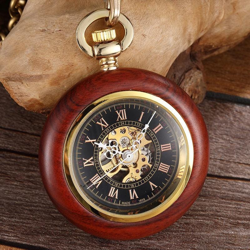 Montre à Gousset Bois | FineWood - The Steampunk Emporium