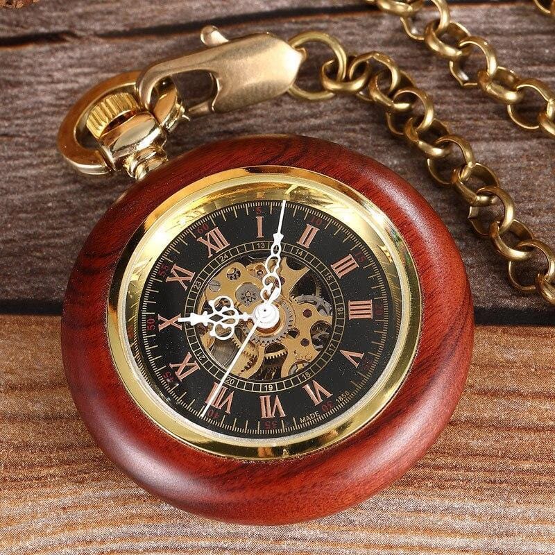 Montre à Gousset Bois | FineWood - The Steampunk Emporium