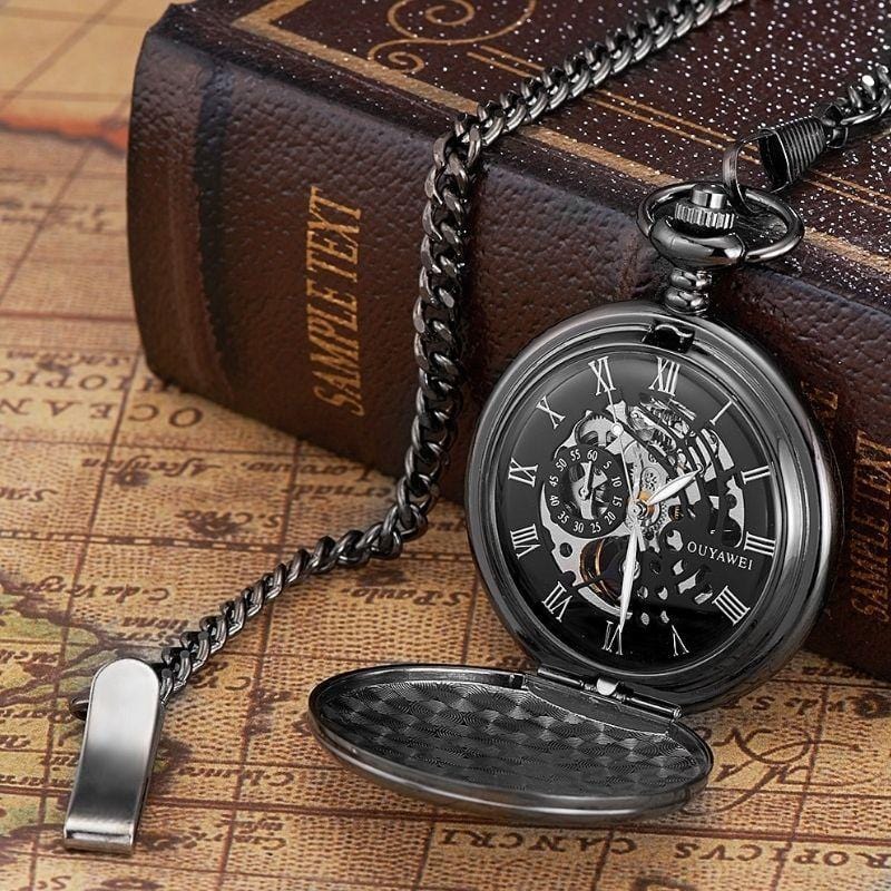 Montre à Gousset Chasseur | TimeGuard - The Steampunk Emporium