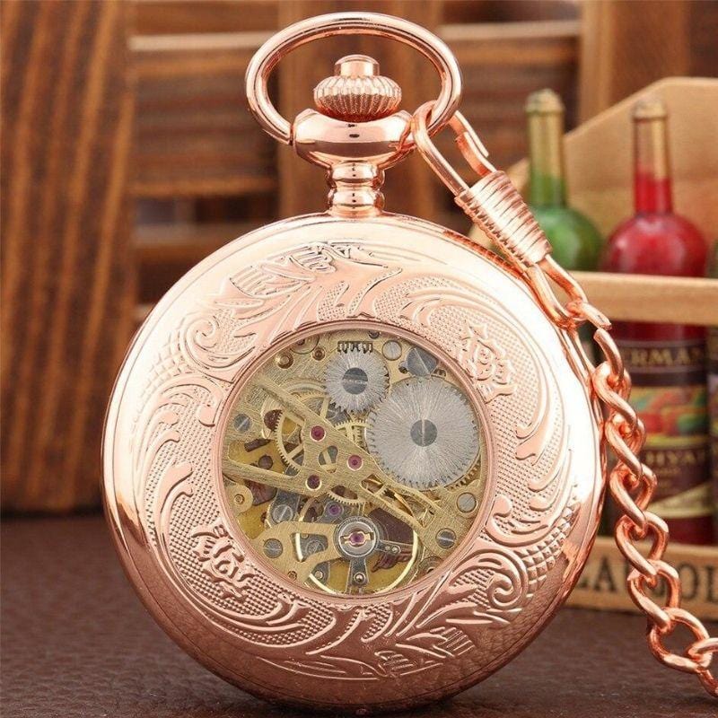 Montre à Gousset Mécanique Femme | La Prestigieuse Luxuria - The Steampunk Emporium