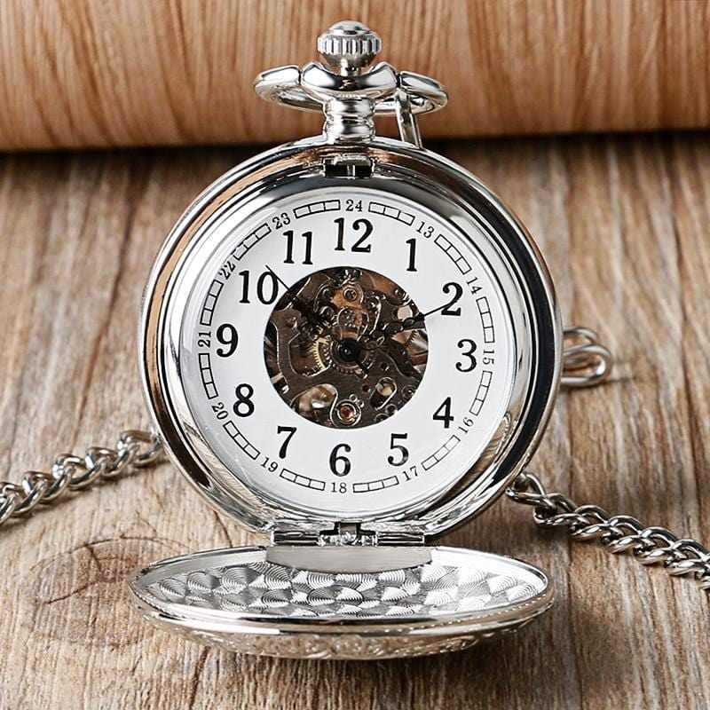 Montre à Gousset Steampunk Full Hunter | GearsHunt - The Steampunk Emporium