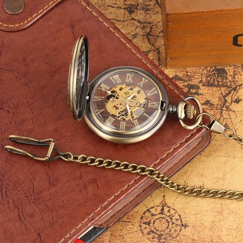 Montre à Gousset Steampunk Phénix | Phoenix Timepiece - The Steampunk Emporium