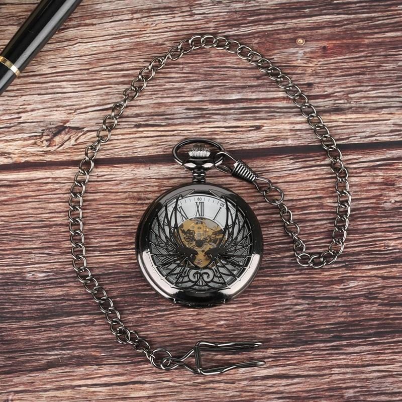 Montre à Gousset Steampunk Phénix | Phoenix Timepiece - The Steampunk Emporium