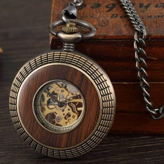 Montre à Gousset Steampunk Pocket Watch | IronCraft Legacy - The Steampunk Emporium