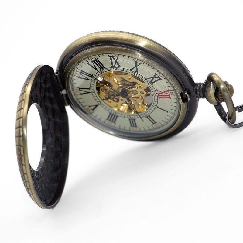 Montre à Gousset Steampunk Pocket Watch | IronCraft Legacy - The Steampunk Emporium