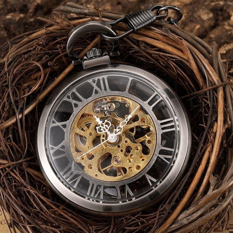 Montre à Gousset Steampunk Transparente | LuxCrystal - The Steampunk Emporium