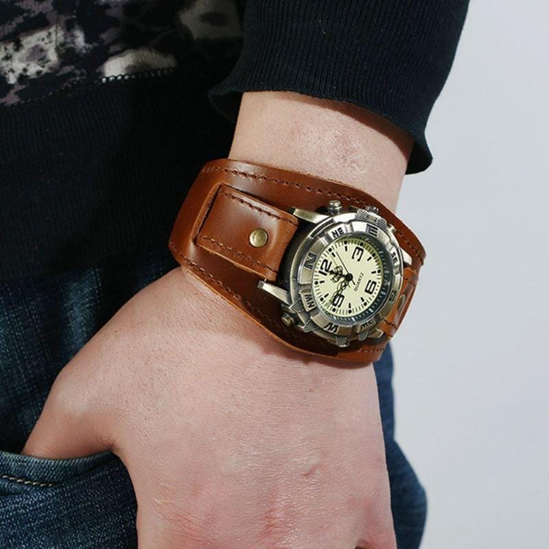 Montre Bracelet Steampunk Homme | ChronoGear - The Steampunk Emporium