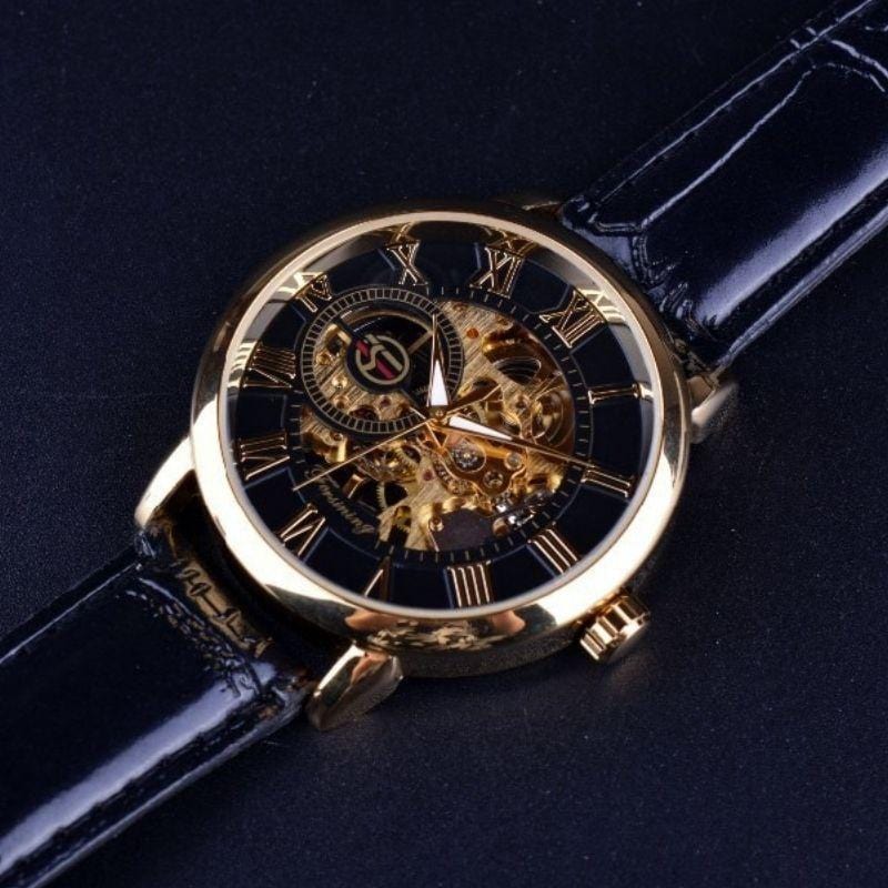 Montre de Luxe Mécanique Automatique Homme | ChronoCraft - The Steampunk Emporium