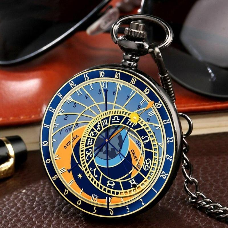 Montre Gousset Astronomique | StarGazer - The Steampunk Emporium