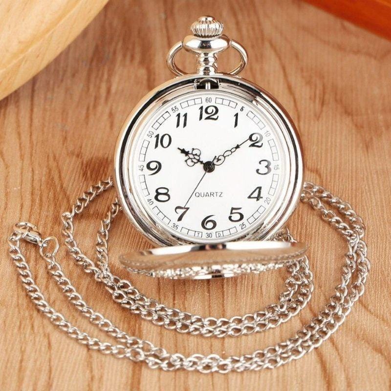 Montre Gousset Pendentif Femme Argent | LuxeBrilliance - The Steampunk Emporium