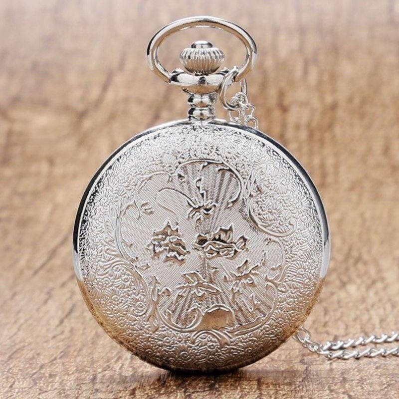 Montre Gousset Pendentif Femme Argent | LuxeBrilliance - The Steampunk Emporium