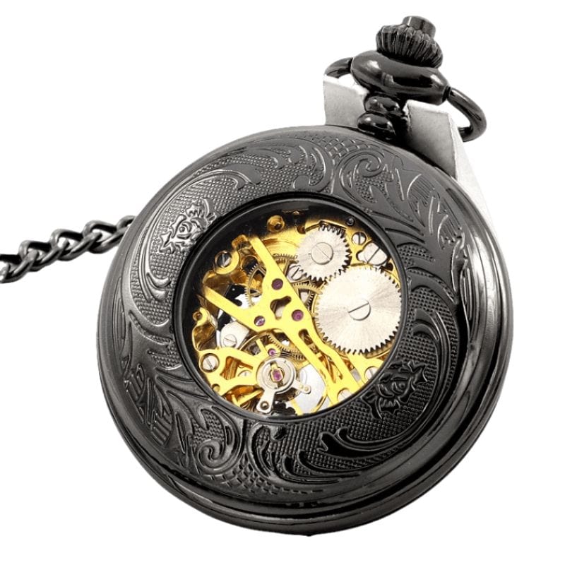 Montre Gousset Rouages | LuxeTime - The Steampunk Emporium