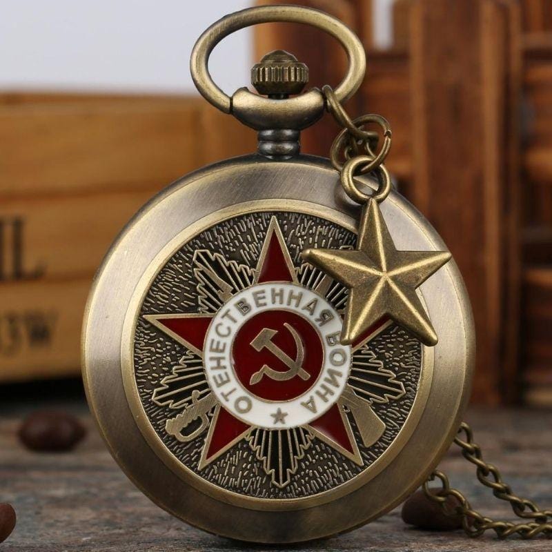 Montre Gousset Soviétique | SovietMaster - The Steampunk Emporium