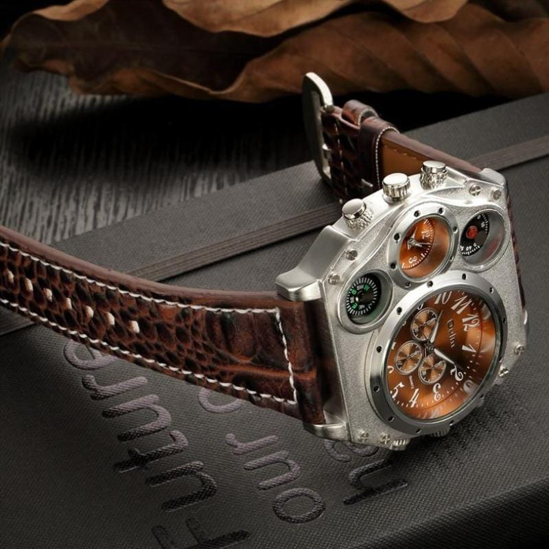 Montre Steampunk Boussole Homme | TimeGear Stimulus - The Steampunk Emporium