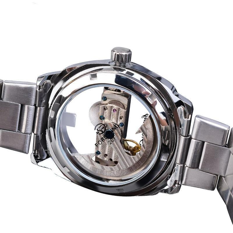 Montre Steampunk Cadran Transparent | TimeGear - The Steampunk Emporium