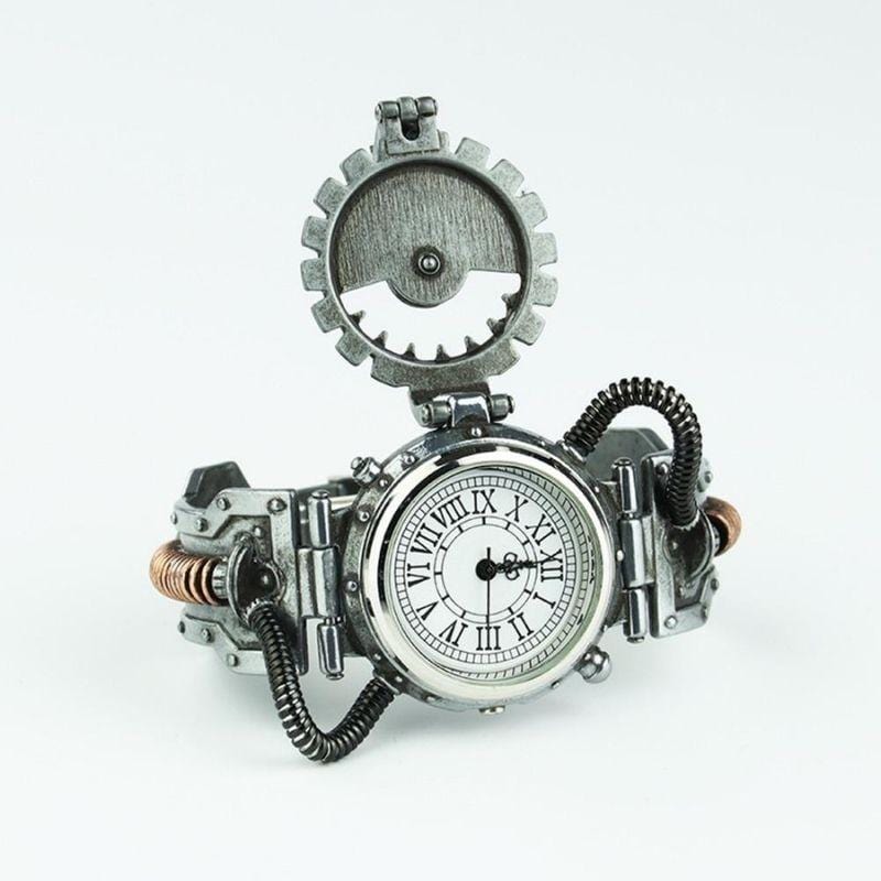 Montre Steampunk Mad Max | ChronoForge - The Steampunk Emporium Blanc